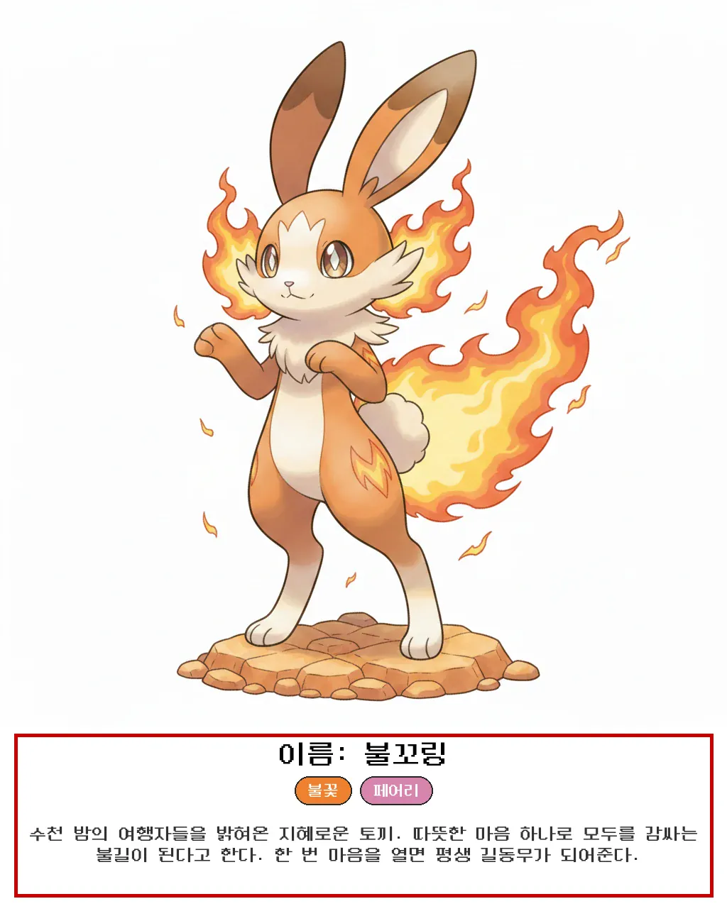 불꼬비 토끼띠 사주몬